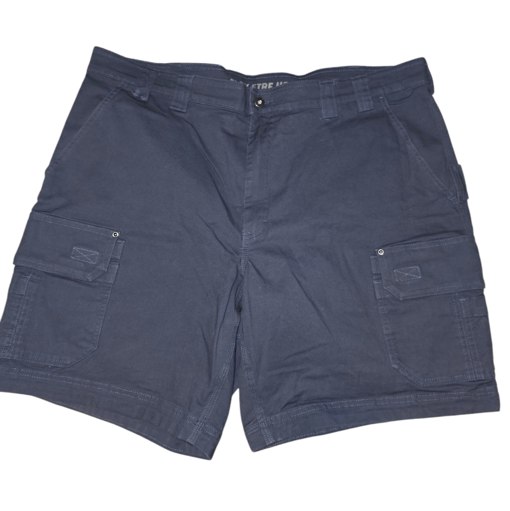 Men's Gray Duluth Trading Co Cargo Shorts Flex Fire Hose 44